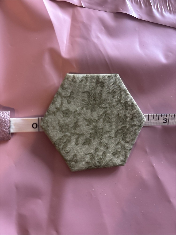140 Vintage Hexagons Ready For Your Project
