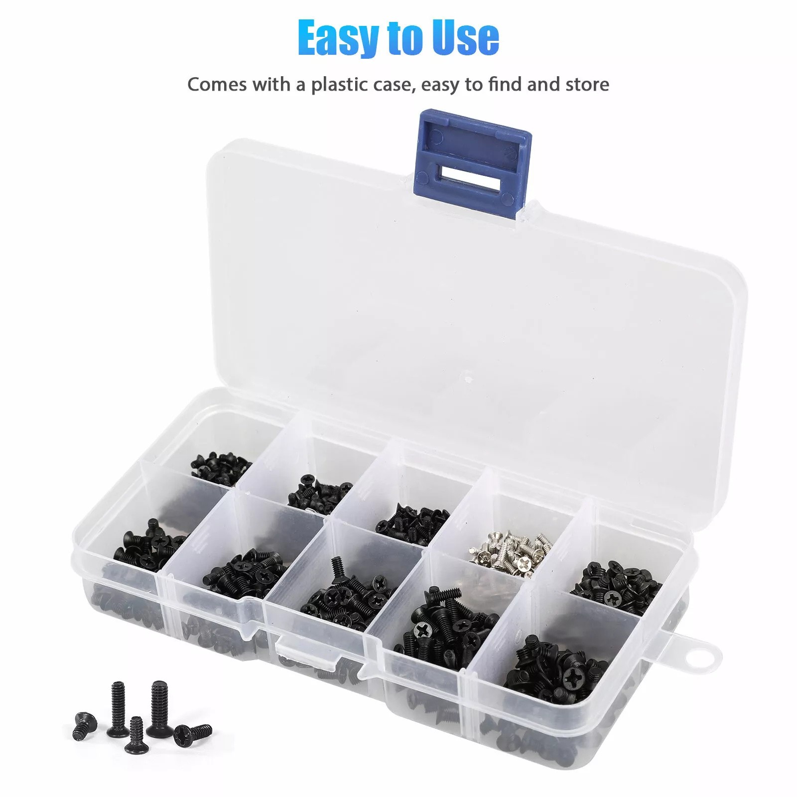 500Pcs Laptop Computer Screws Set Kit For HP Dell Lenovo Sony Toshiba SAMSUNG