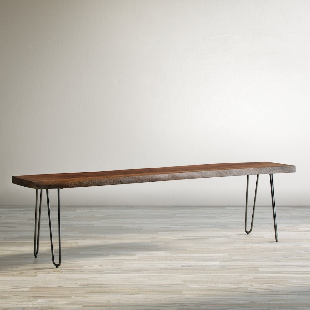 Nature's Edge 70" Solid Acacia Bench