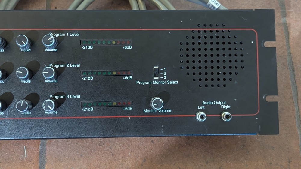 Simplex TrueCom Program Distribution Panel 5120-9180 NOS