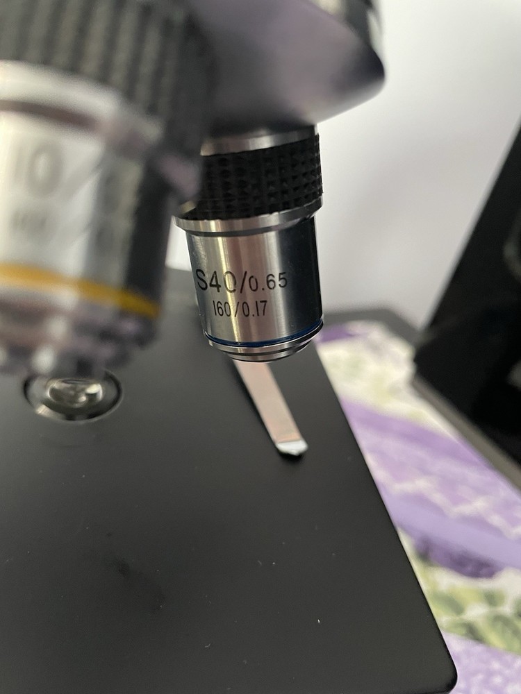 Konus College #5302 Microscope w/ Slides, Accessories & Case Bundle