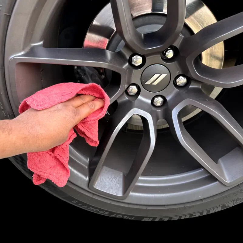 2500 Pieces Red Shop Towels Large 15x14 Cleaning Rags, Fast Free Shipping