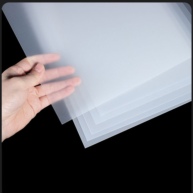 Frosted Translucent Polypropylene Plastic Thin Sheet PP Sheet Thickness 0,3~2mm
