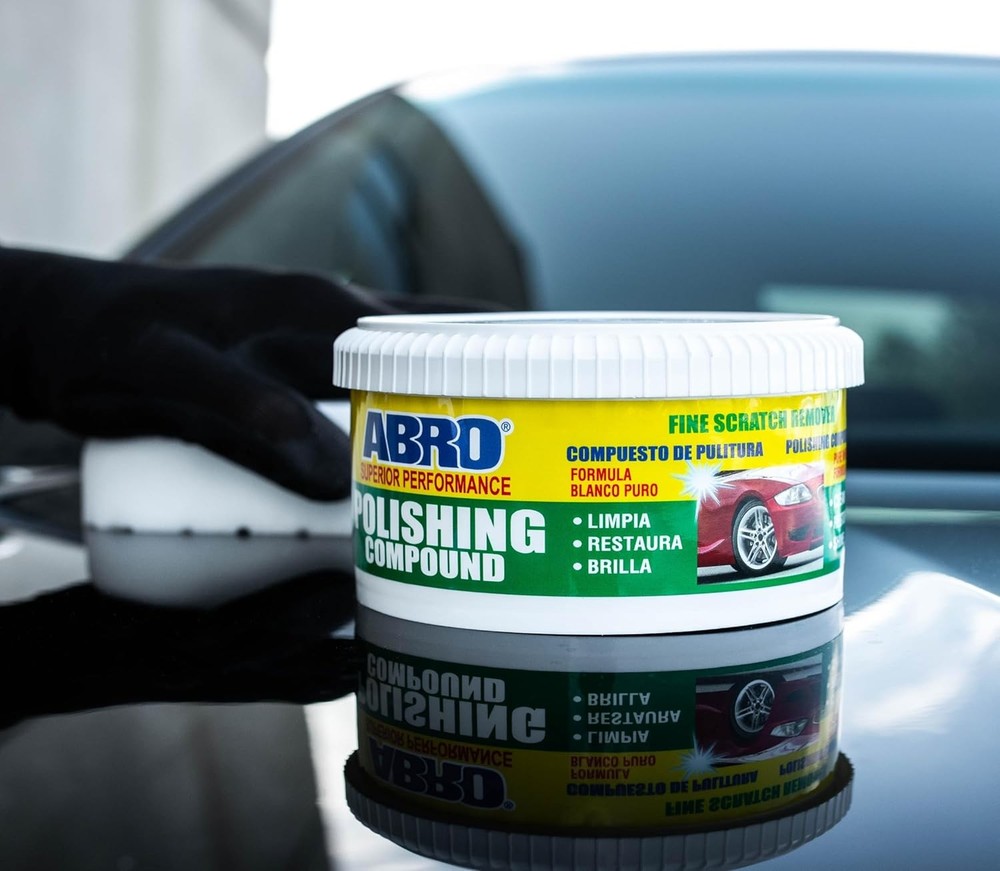 ABRO Superior Performance Car Polishing Compound 10 Oz,