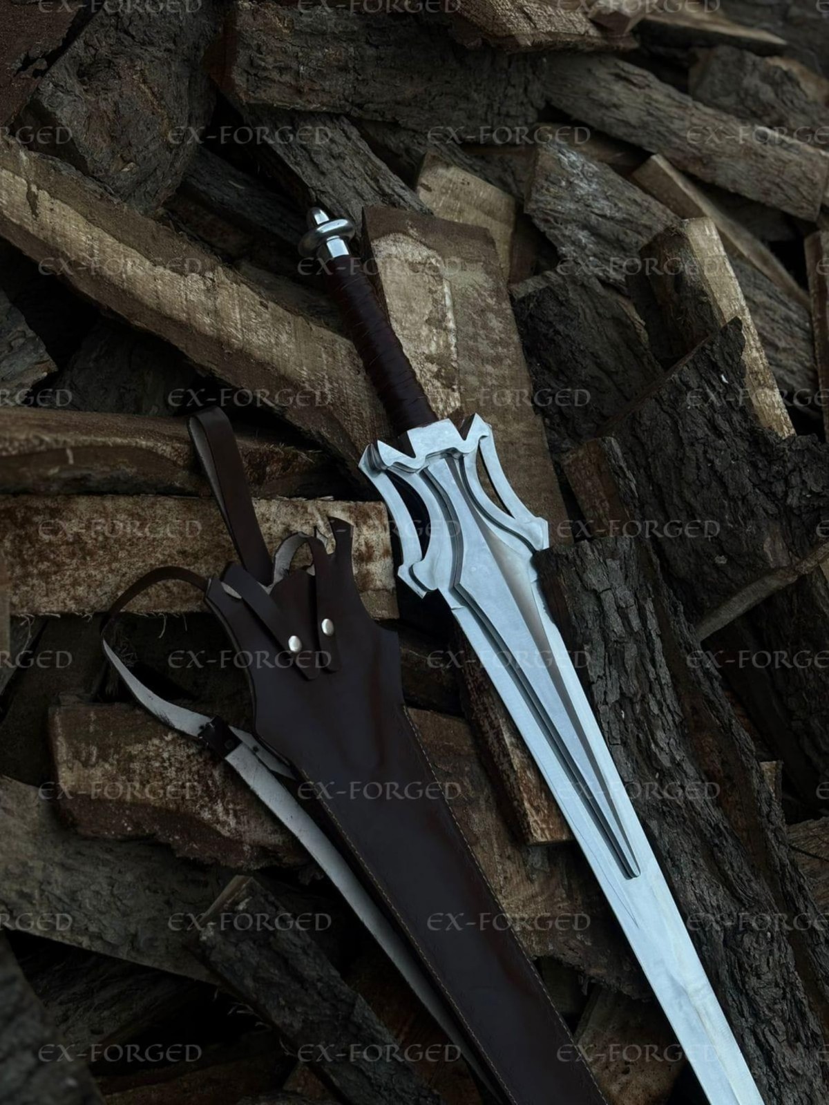 Legendary Power Sword 41" Handmade HeMan Fantasy Stainless Steel Cosplay Replica