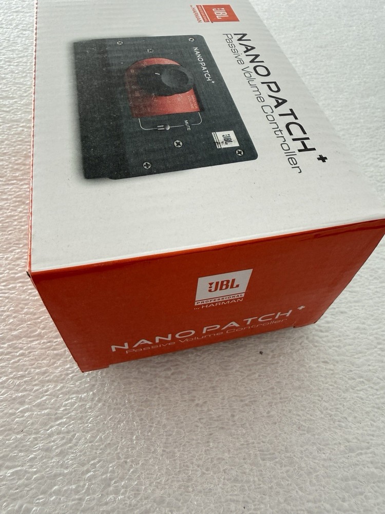 9333421723144 JBL Nano Patch+ Compact 2-Channel Passive Volume Controller