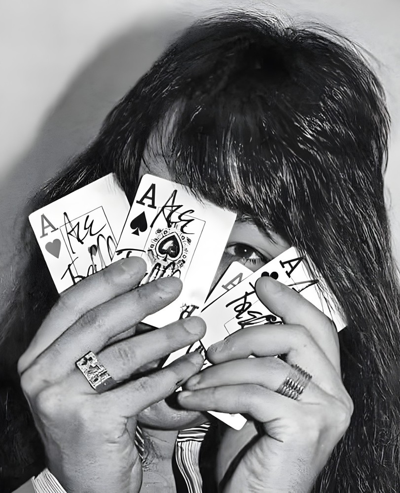 11x14 Kiss Ace Frehley Poster Outtake Photo Session