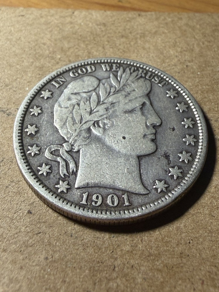 1901 Barber Half Dollar - As Shown! (#2256)