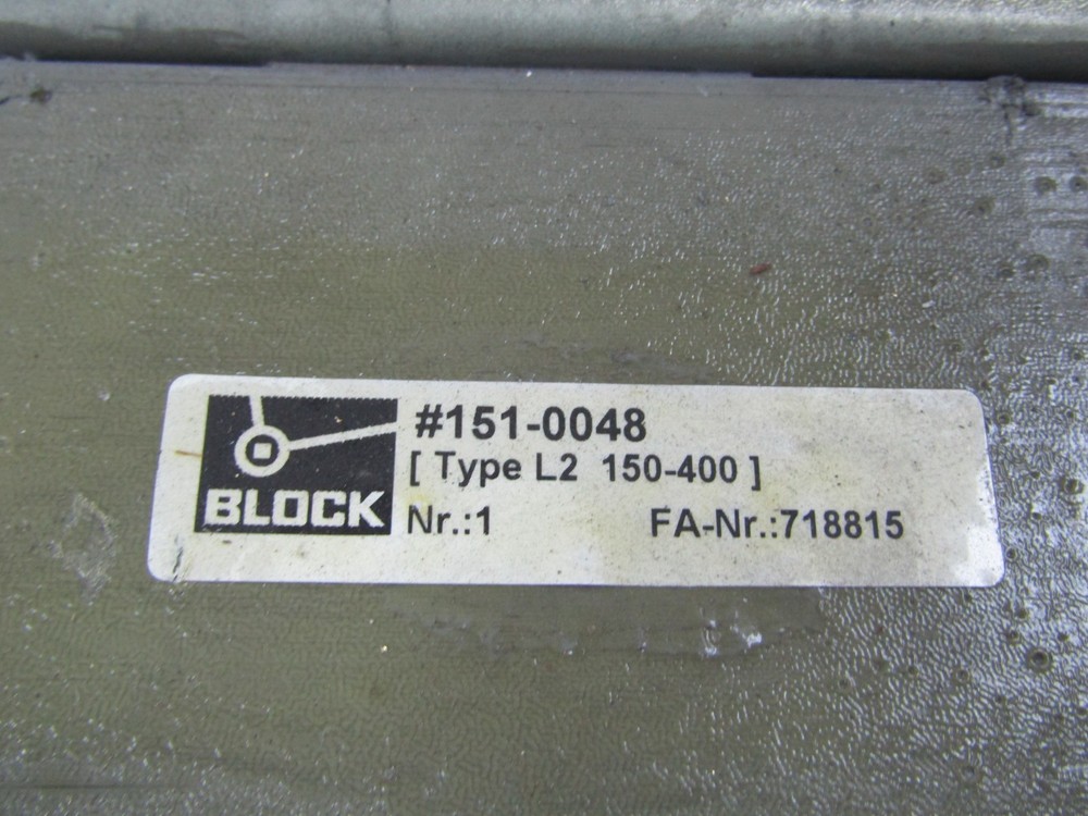 💥BLOCK TYPE L2 TRANSFORMER 150-400 #151-0048