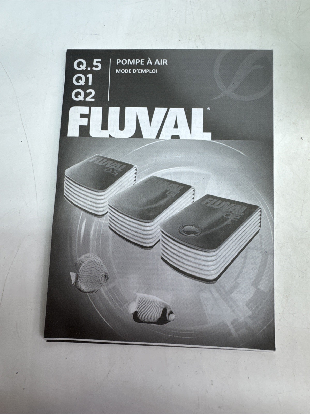 Hagen Fluval Q2 50-160 US Gal Adjustable Flow Control Air Pump - Working