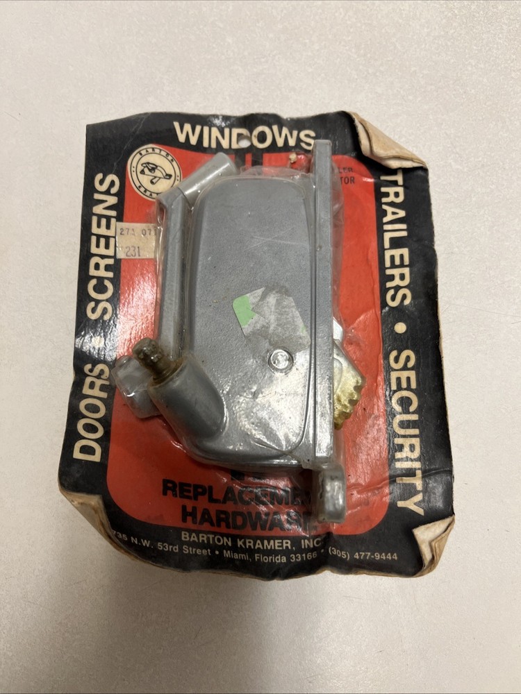 Barton Kramer Keller-Air Control Silver Awning Window Operator 231