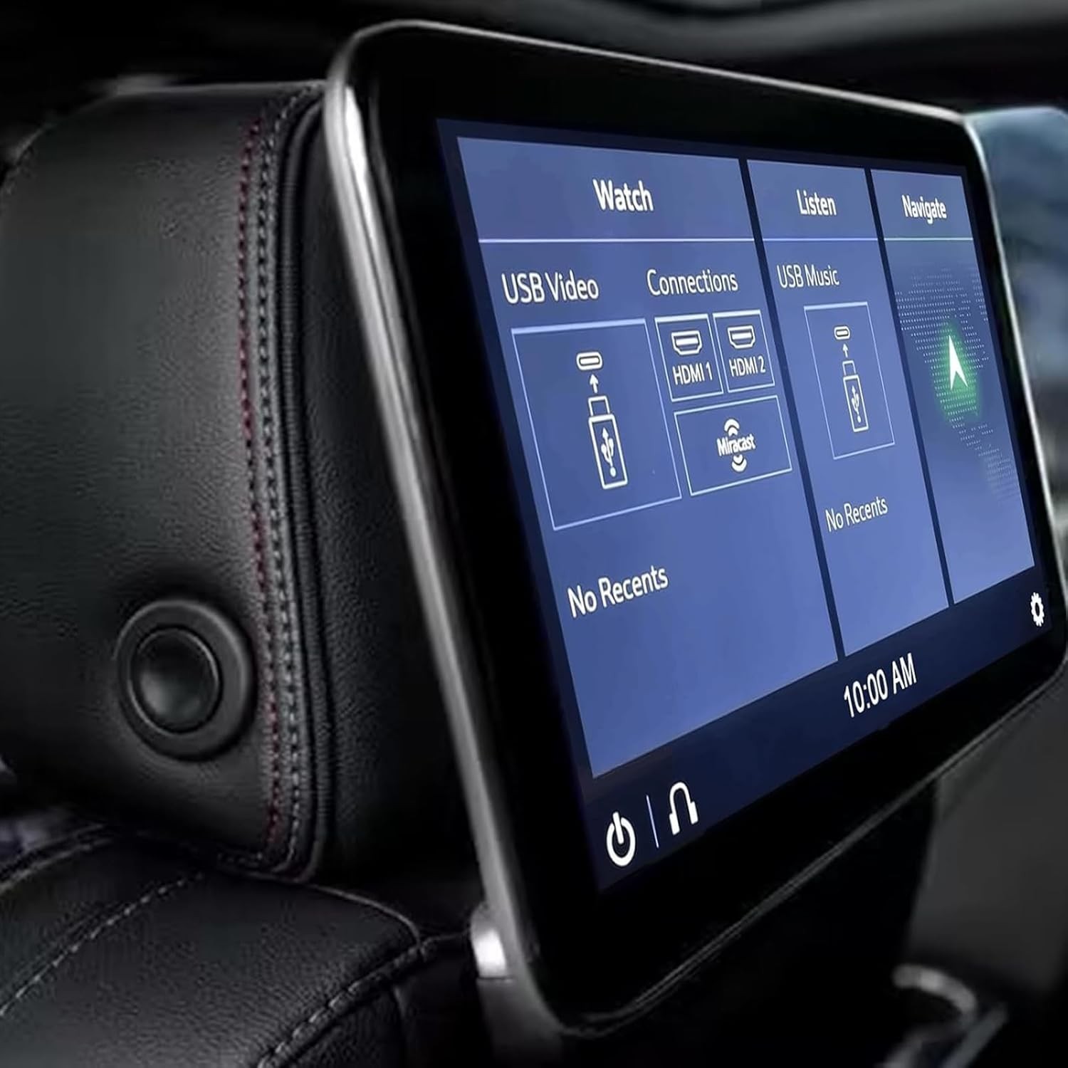 LCD Display For Chevy Suburban GMC Yukon XL Headrest Back Seat TV DVD 85100044