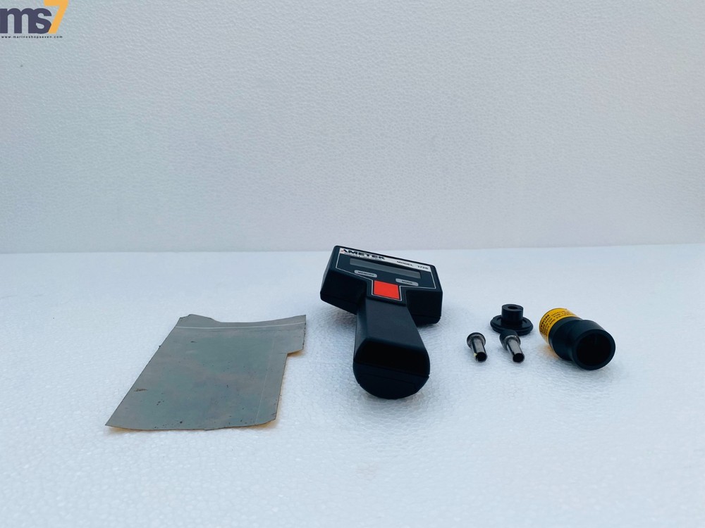 AMETEK MODEL 1726 DUAL FUNCTION DIGITAL TACHOMETER WIITH ACCESSORIES
