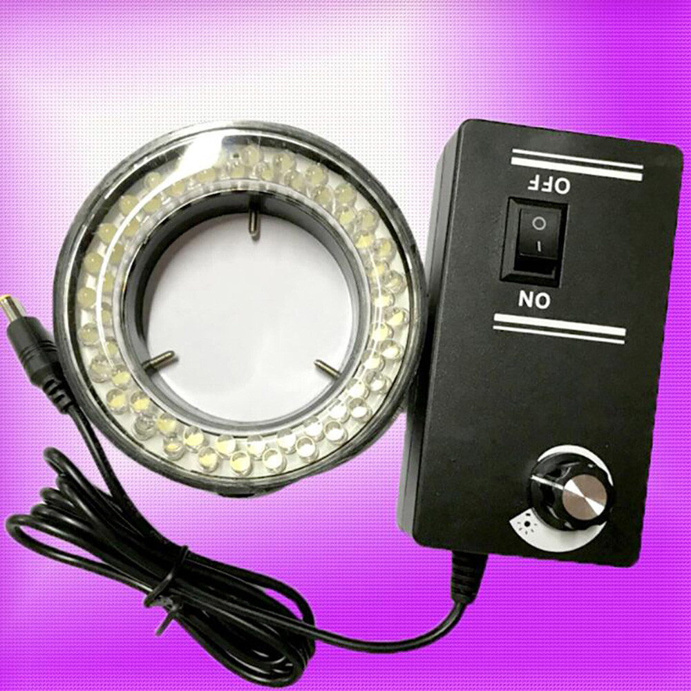 60-LED Adjustable Ring illuminator Lamp For STEREO ZOOM Microscope Brightness