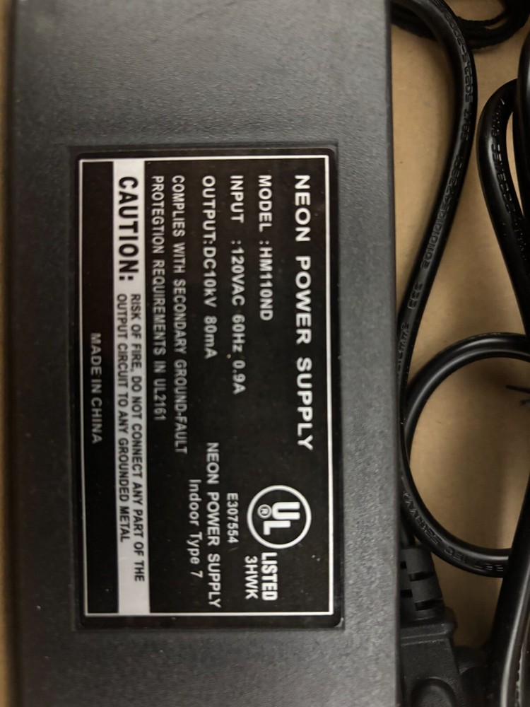 Neon Power supply