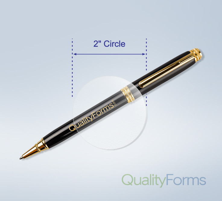 2" Round Seals Super Gloss Clear for Small, Medium Box or Large Envelopes
