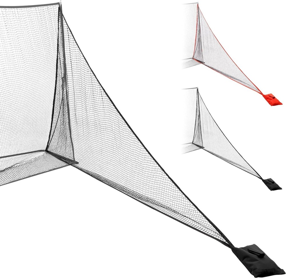 Shank Net Attachment for Golf Hitting Nets - Black or Red