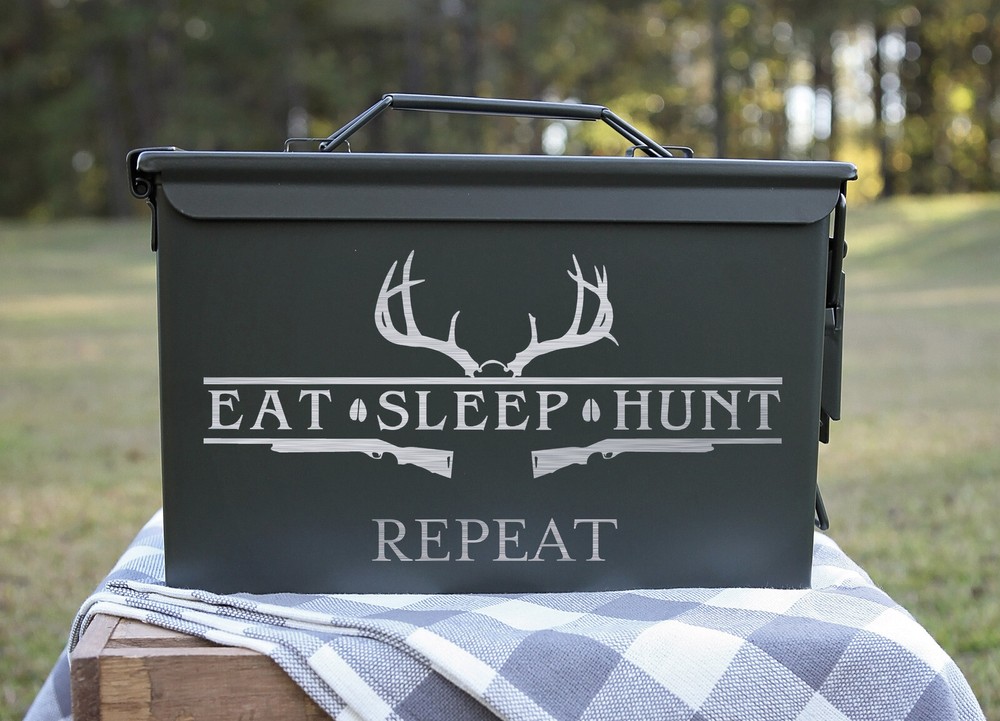 Engraved Steel Ammo Can