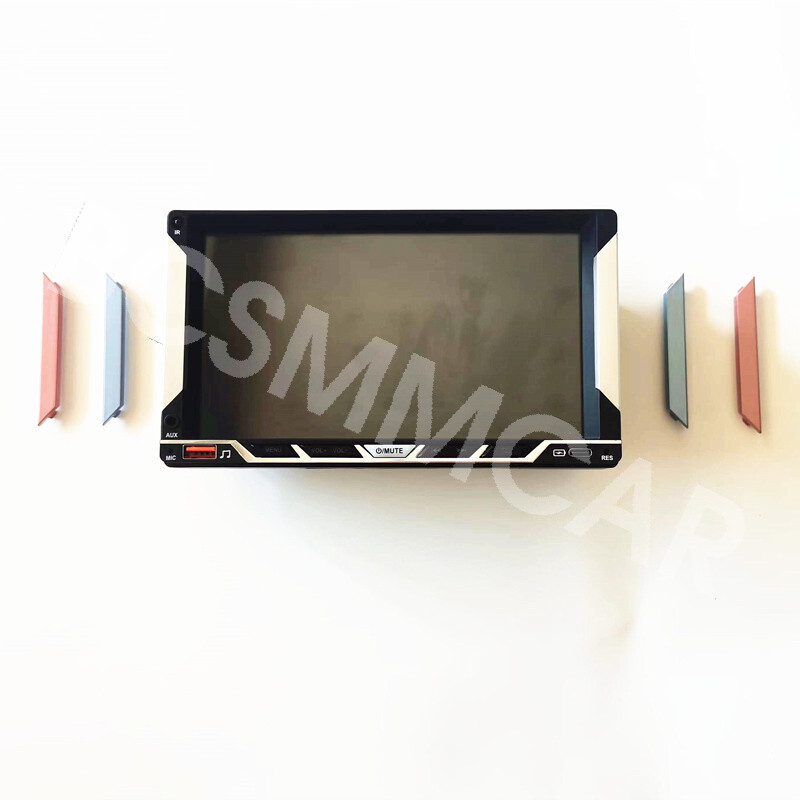 Touch Screen Car Stereo Radio 2Din MP5 Player GPS Navigation WiFi BT FM RCA RDS