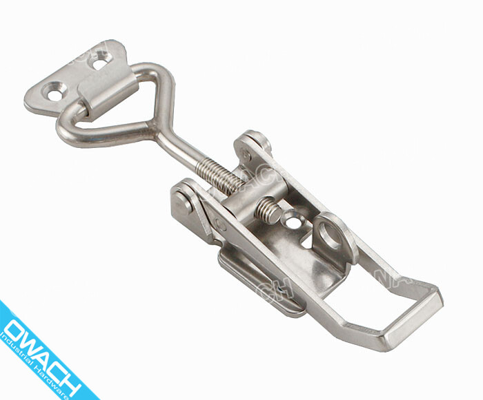 Stainless Steel Adjustable Toggle Latch Draw latch Catch with Lock-Hole