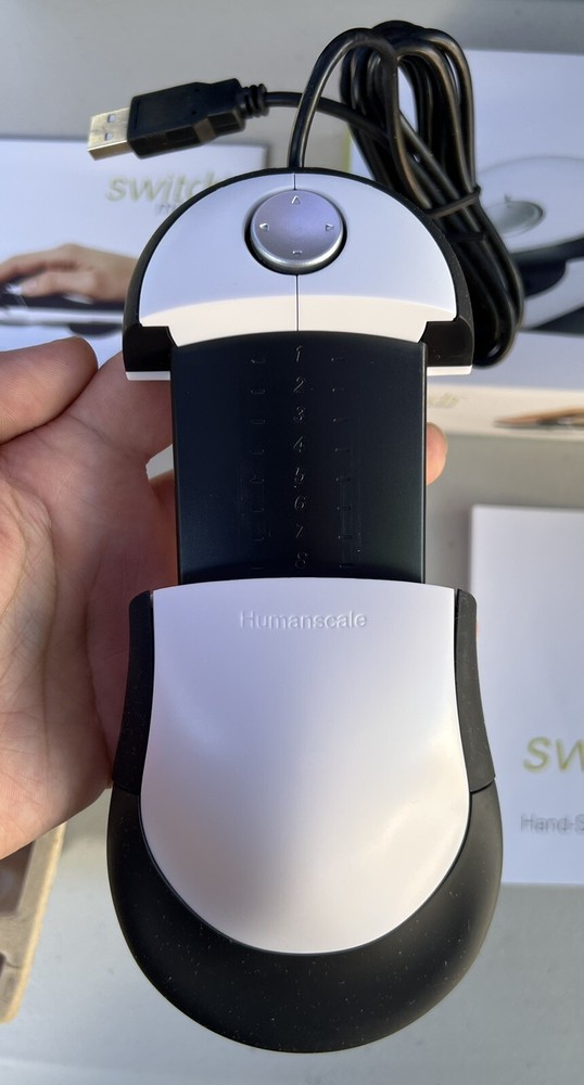 Humanscale Switch Ergonomic Adjustable Computer Mouse New In Factory Package