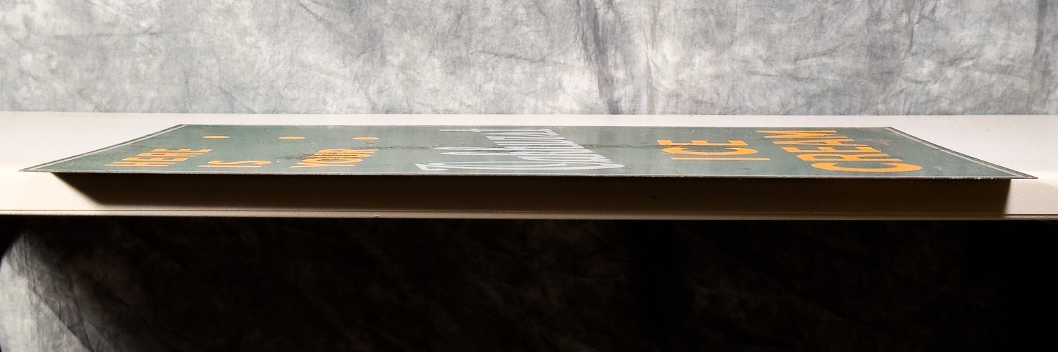 Vintage Oakhurst Ice Cream Advertising Sign – Double-Sided Heavy Metal–20” x 28"