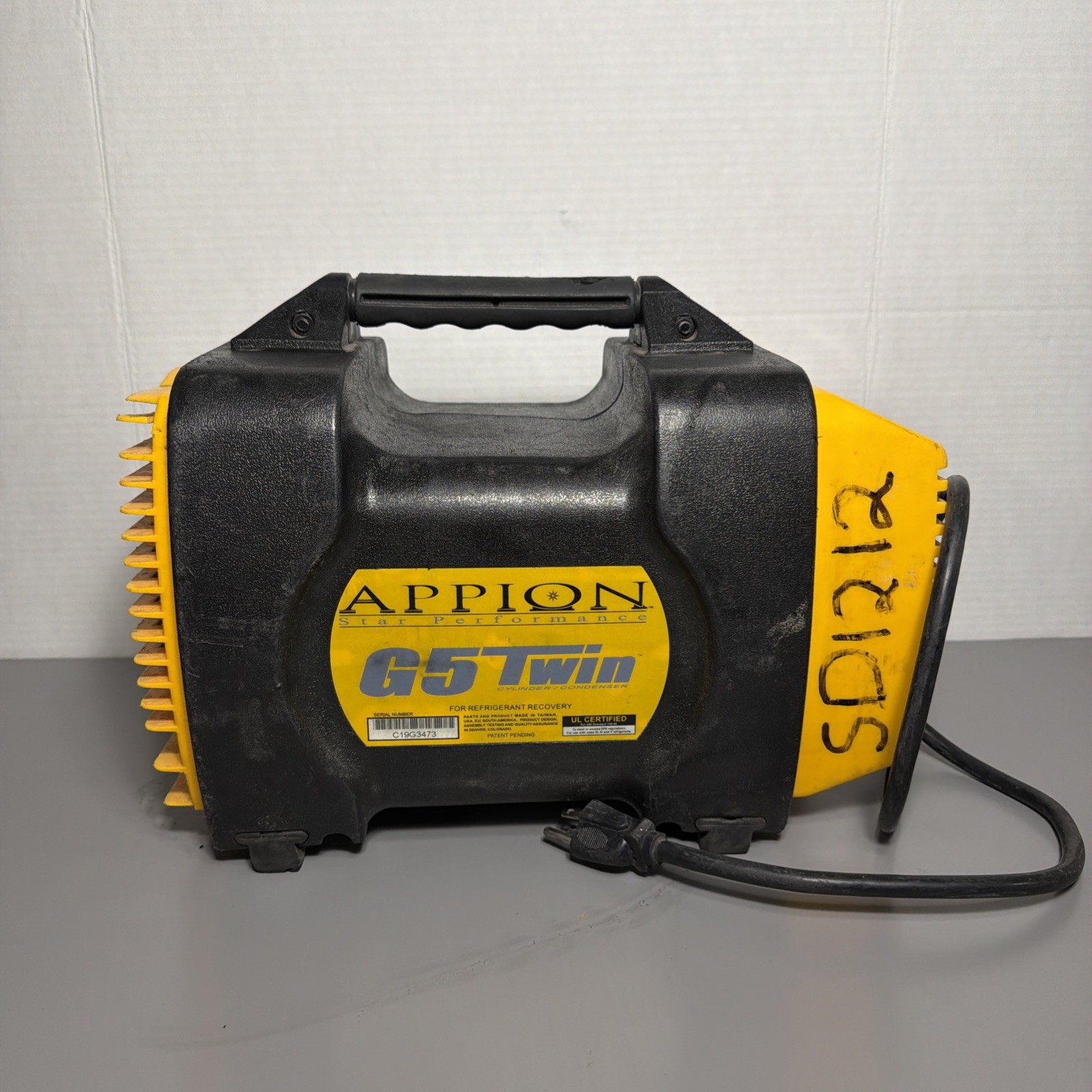 Appion G5TWIN & G1SINGLE Refrigerant Recovery Machine Motor Start Capacitor 115V