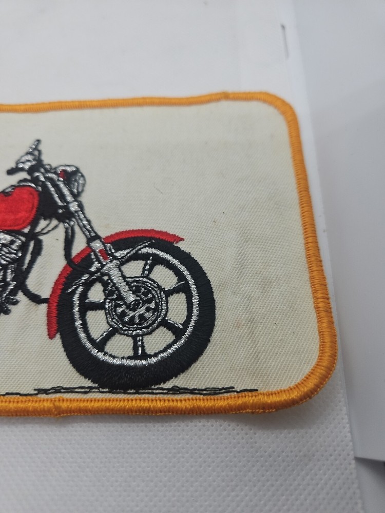 8-1/4 x 4 inch Harley Davidson Low Rider Patch