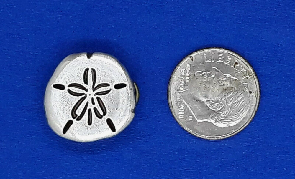 Sand Dollar Small Concho / Conchos 3/4" x 3/4" Five Count