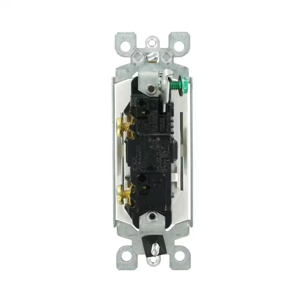 Decora 15 Amp Single-Pole Switch White