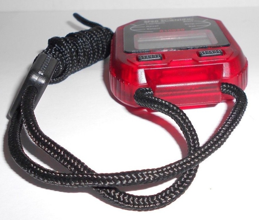Sper Scientific 8-Memory Count Up/Down Timer Stopwatch 810029R
