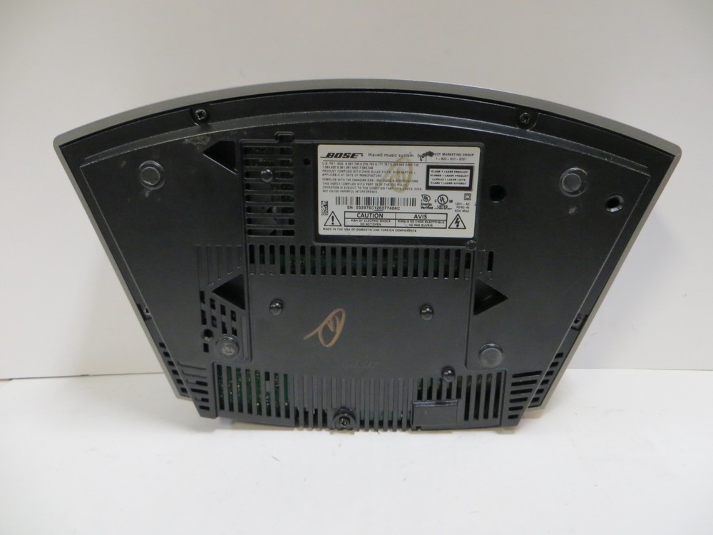 Bose Wave Music System silver w/ Remote control test working