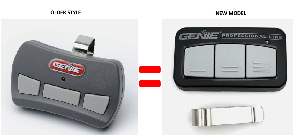 Genie G3BT-P GITR-3 390MHz 3 Button Remote GITR-3, GIT-1, GIT-2, GIT-3, G2T-1