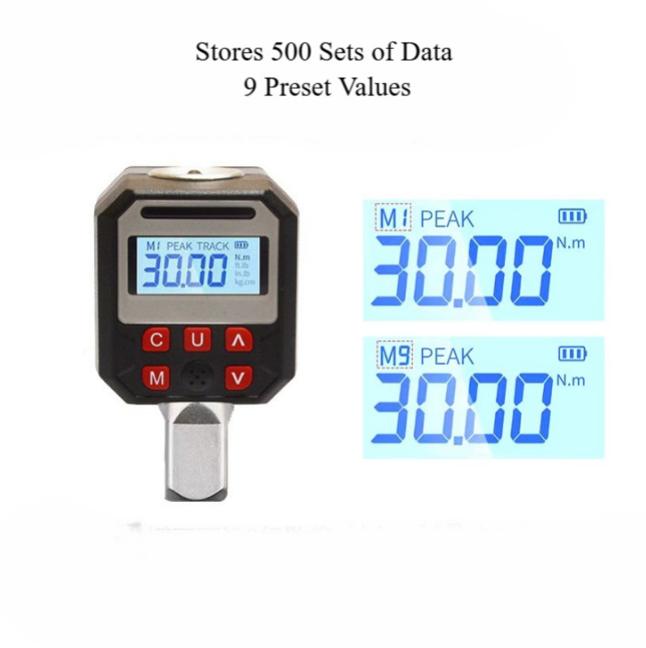 Digital Torque Gauge High Precision Electronic Torque Tester Meter 0-340Nm