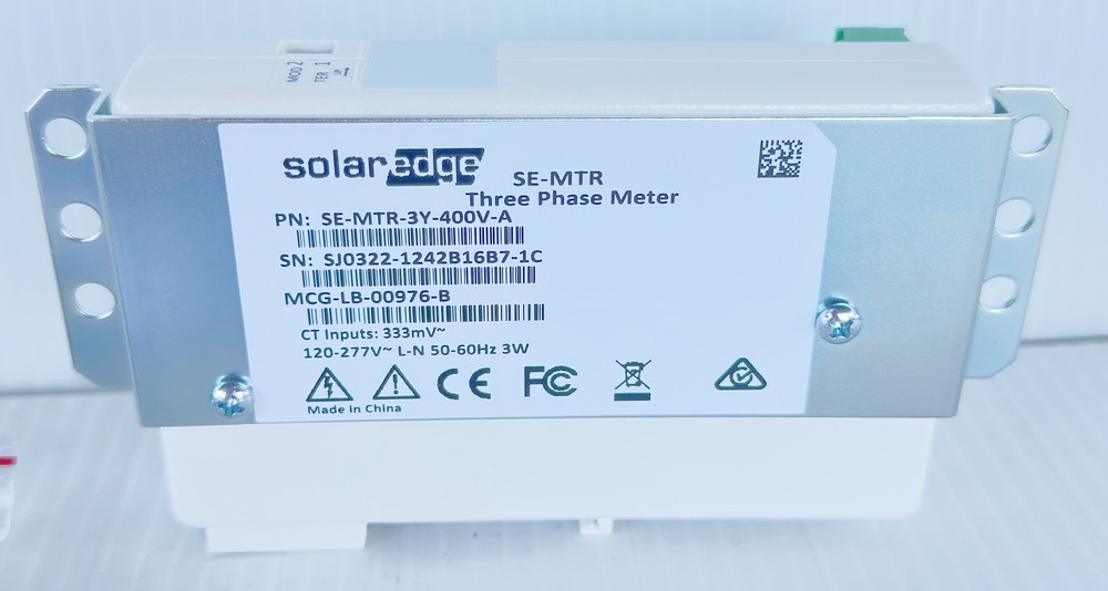 SolarEdge SE-MTR-3Y-400V-A Modbus 3ph Energy Meter *NEW*