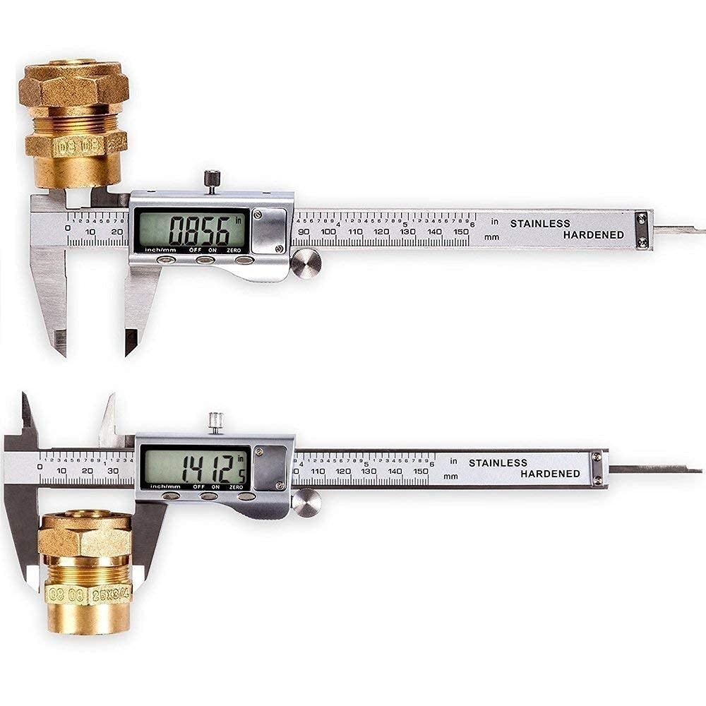 Electronic Micrometer Caliper with Large LCD Screen