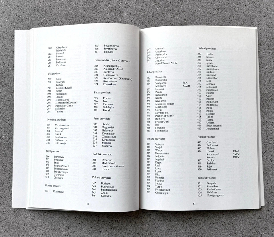 Russian Postal History 1857 1918 Holmsten Finland Philately Covers Book 1992