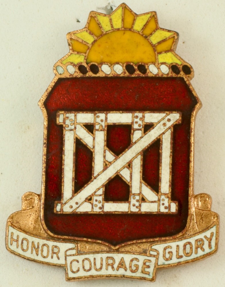 18th Engineer Battalion Crest DI/DUI CB Foreign Made