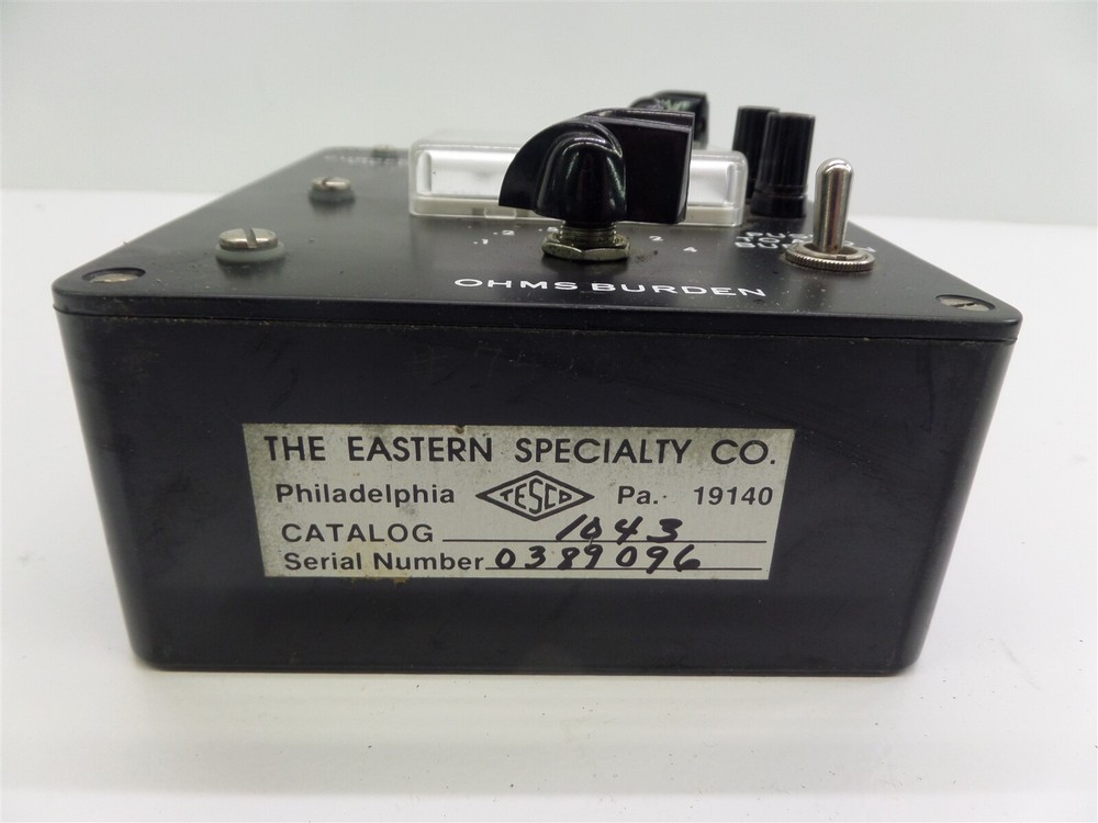 TESCO 1043 Current Transformer Field Test Set with Case