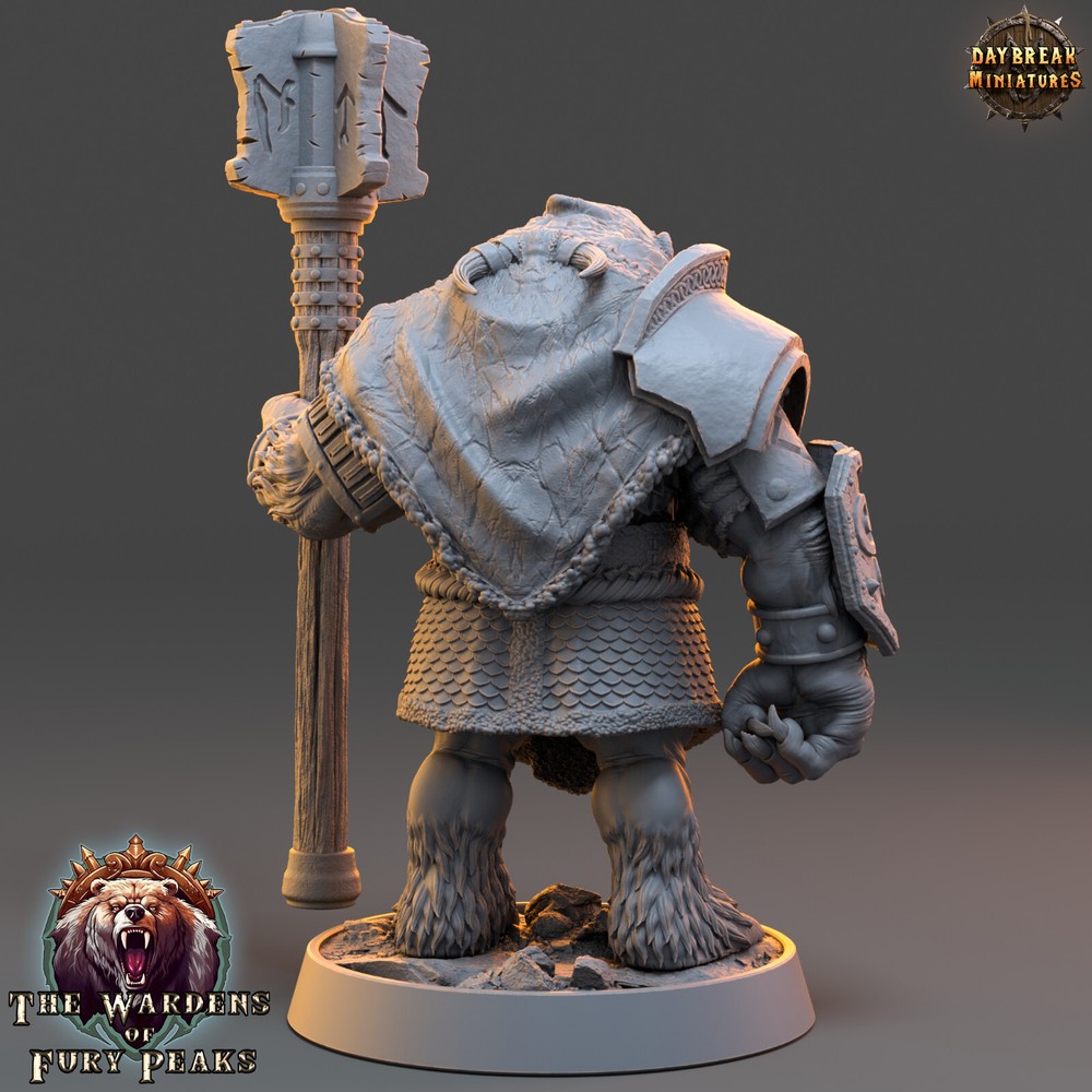 Ursine Fighter Basher | DayBreak Miniatures |