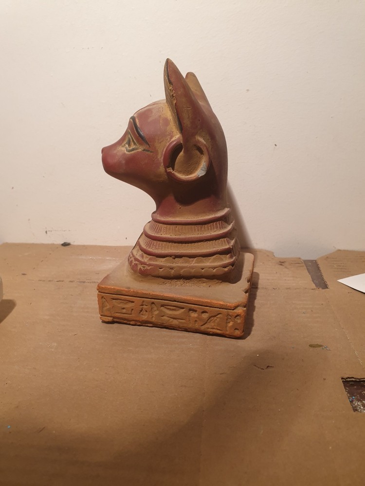 EXTREMELY ACTIVE Haunted Ancient Stone Cat Statue Paranormal Miracles & Protecti