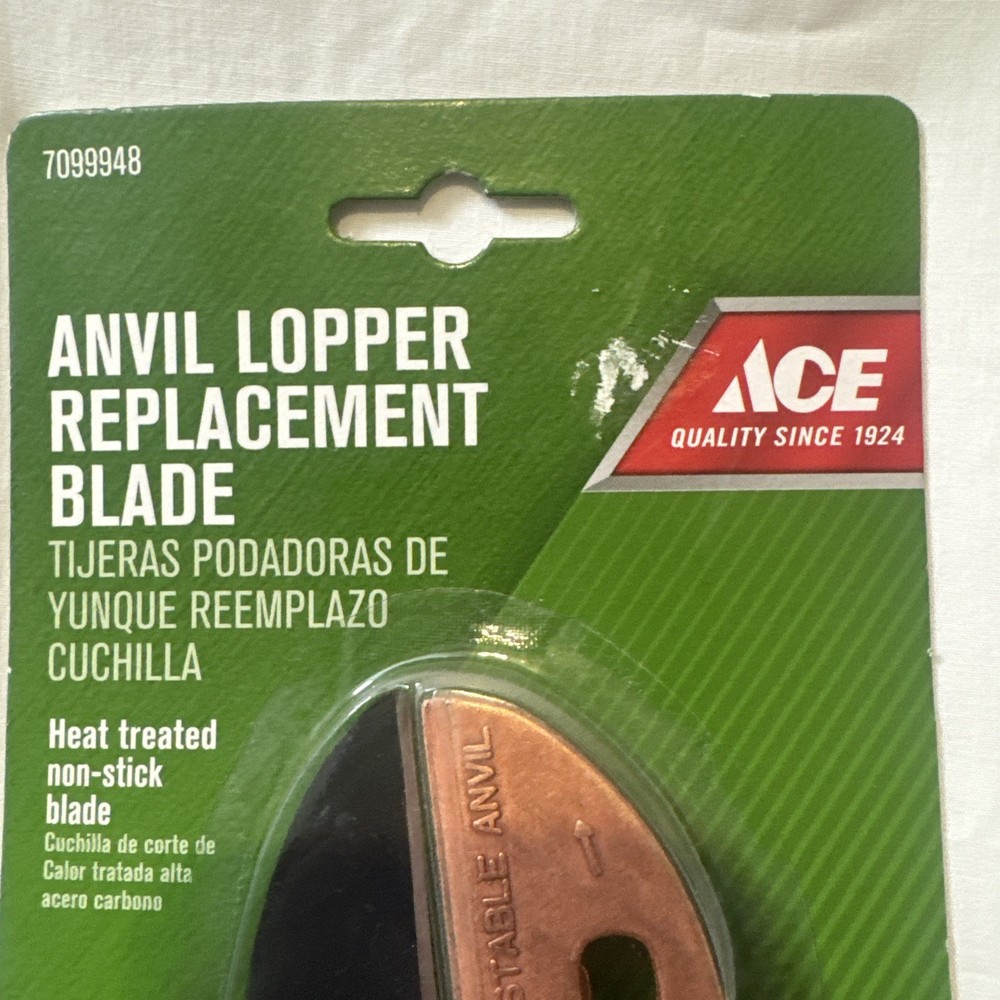 Lopper Replacement Shear Blade & Adjustable Anvil (3281) New