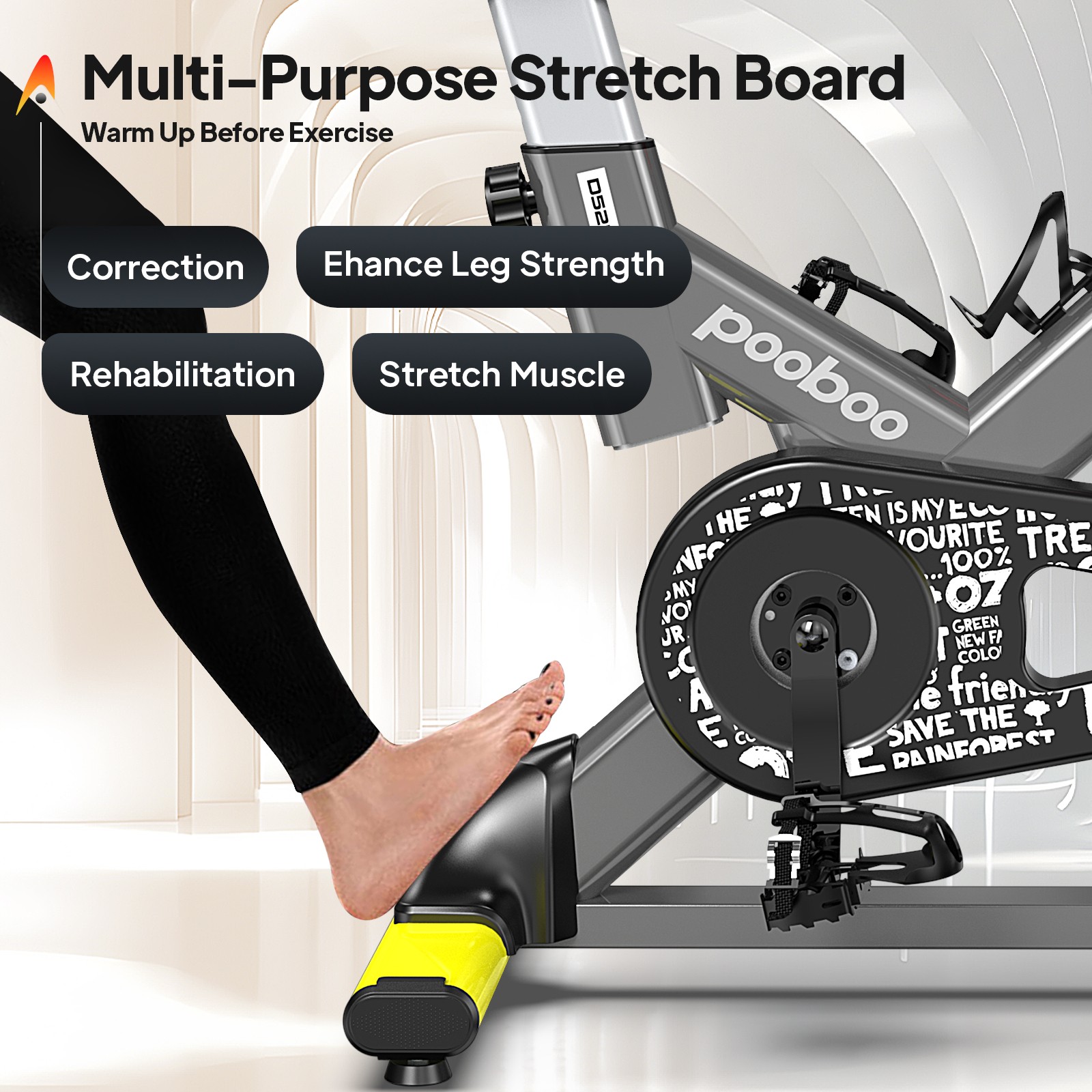 Exercise Bike Indoor Cycling Bike Fitness Stationary Bike Magnetic Resistance