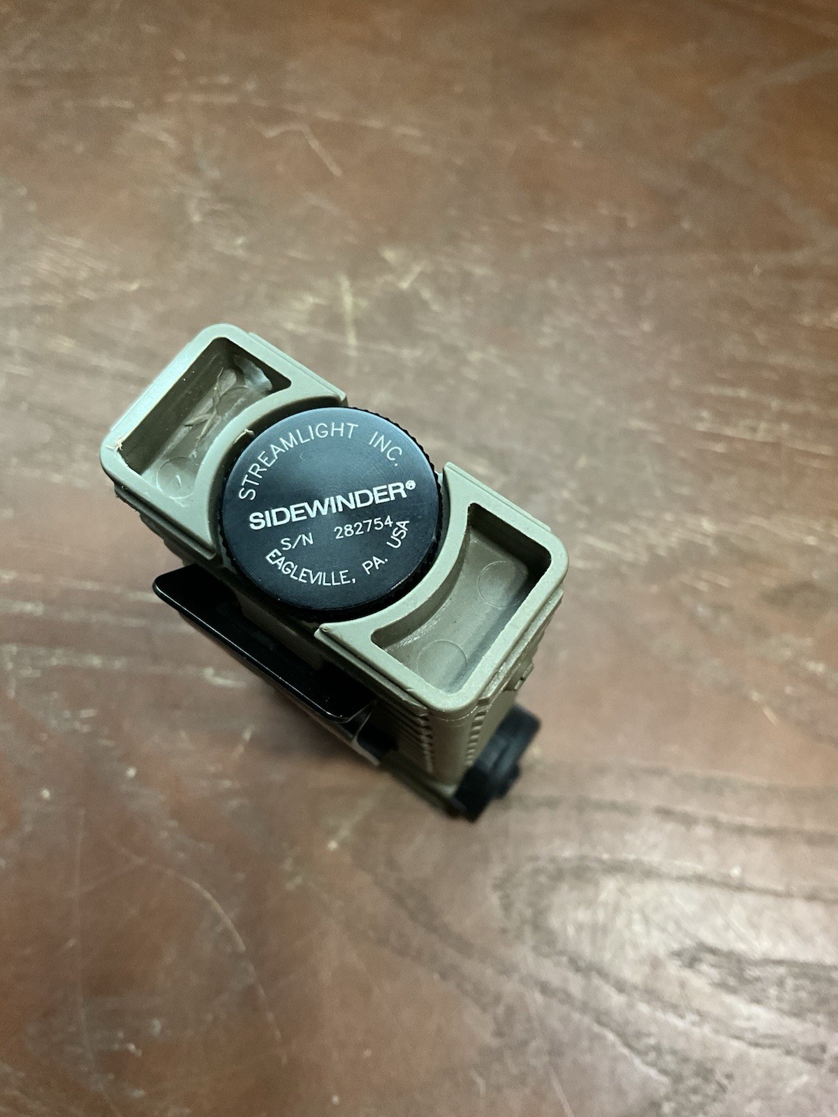 STREAMLIGHT MILITARY SIDEWINDER TACTICAL FLASHLIGHT RED/WHITE/BLUE/IR COYOTE TAN