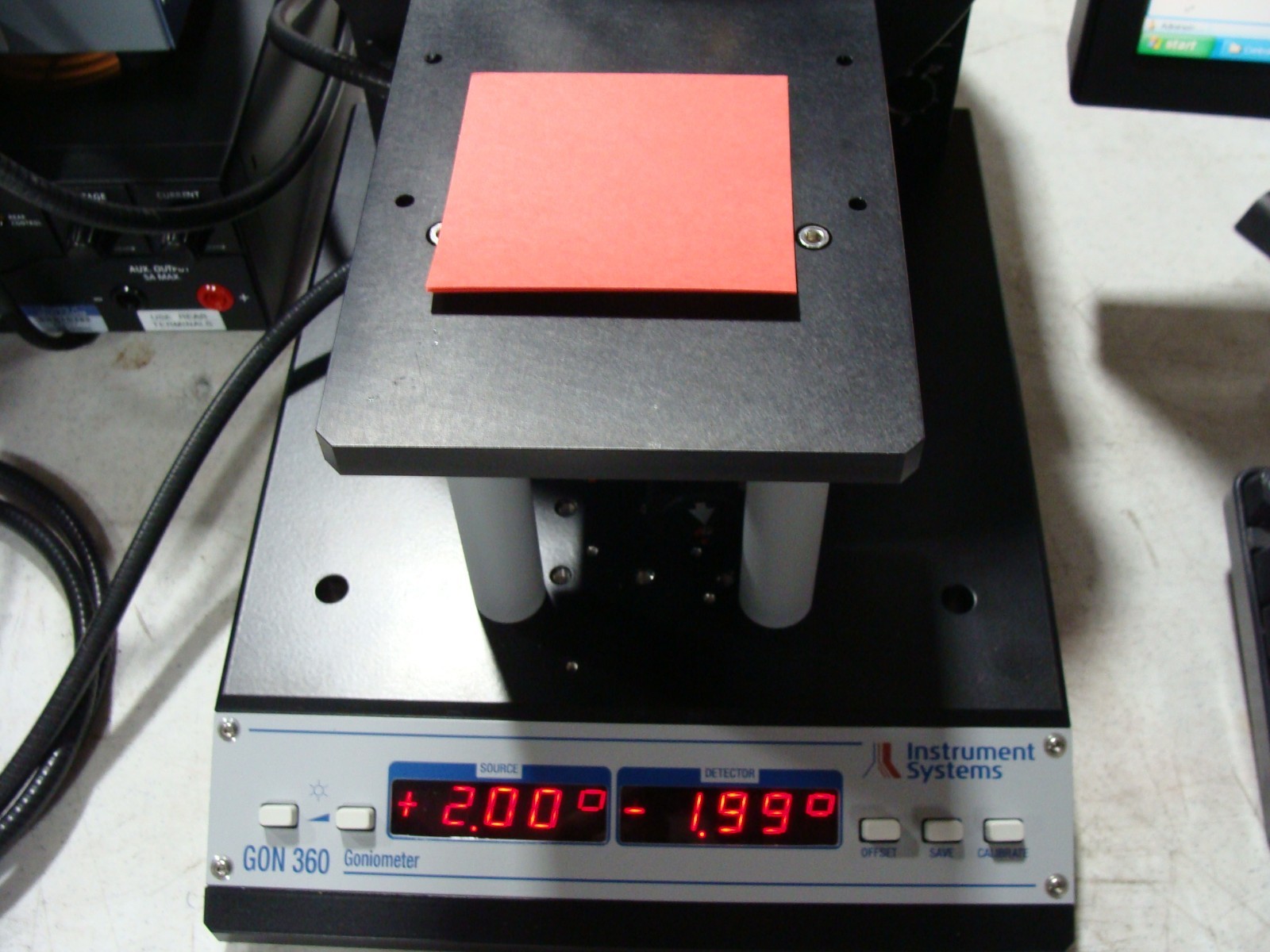 Instrument Systems CAS-120 Array Spectrometer + GON360 Goniometer, Software & ++