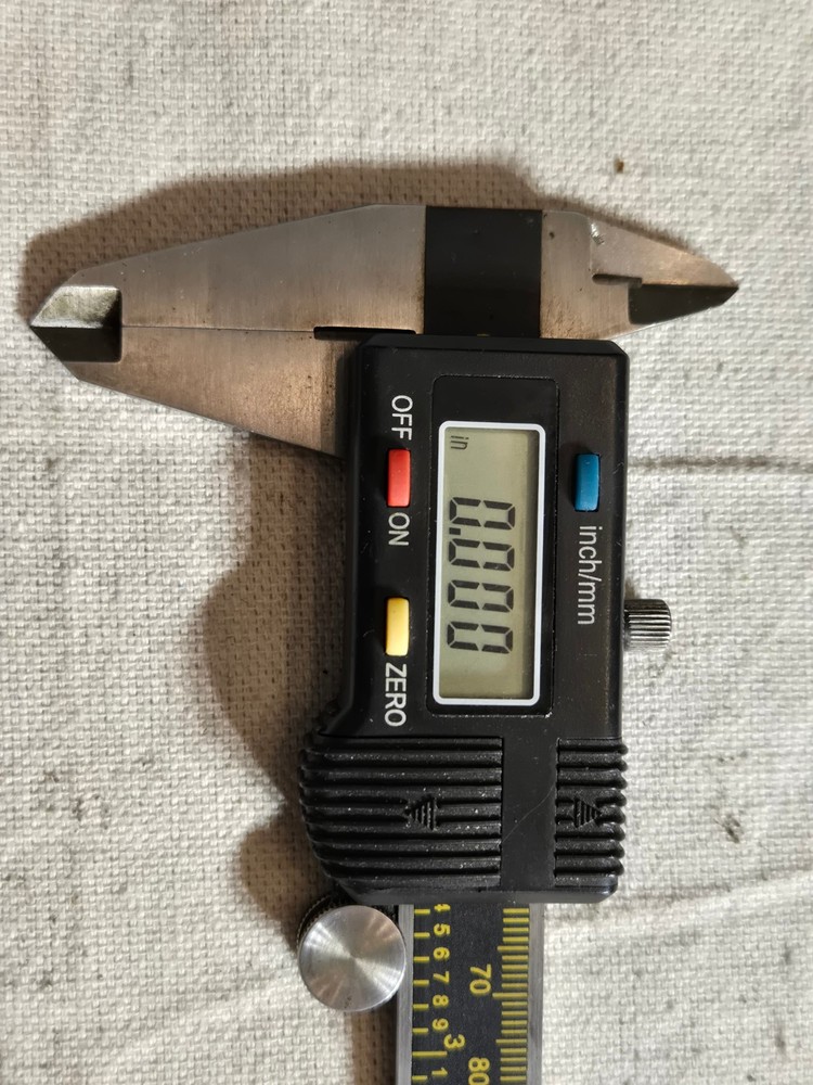 6 Digital Caliper, New battery, W/case