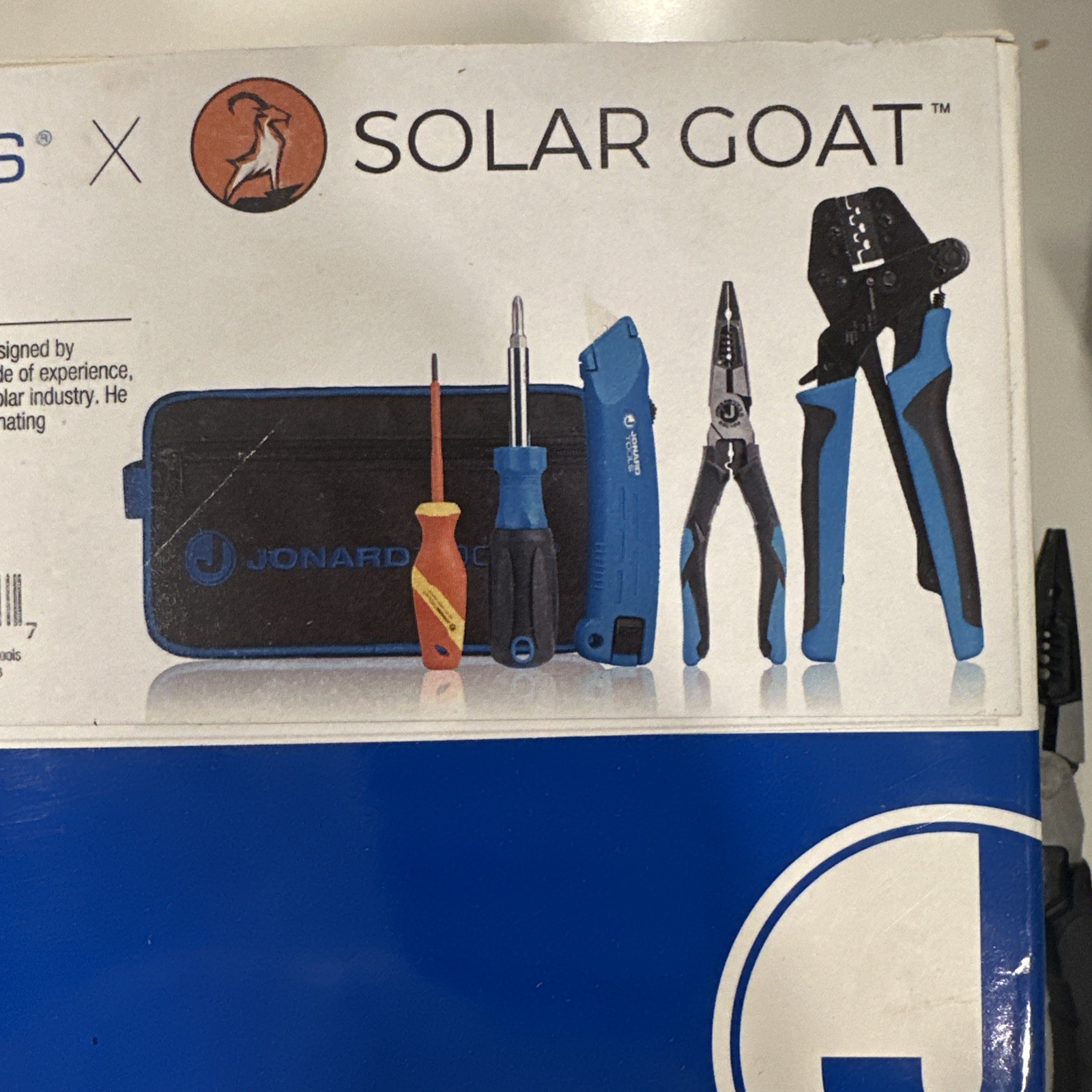 Jonard TK-96 Solar Technician Tool Kit 6 Piece Set - New