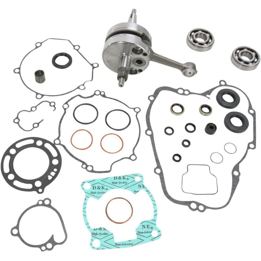 06-13 Kawasaki KX 100 Hot Rods Crank Bottom End Rebuild Kit Gaskets CBK0102 4066