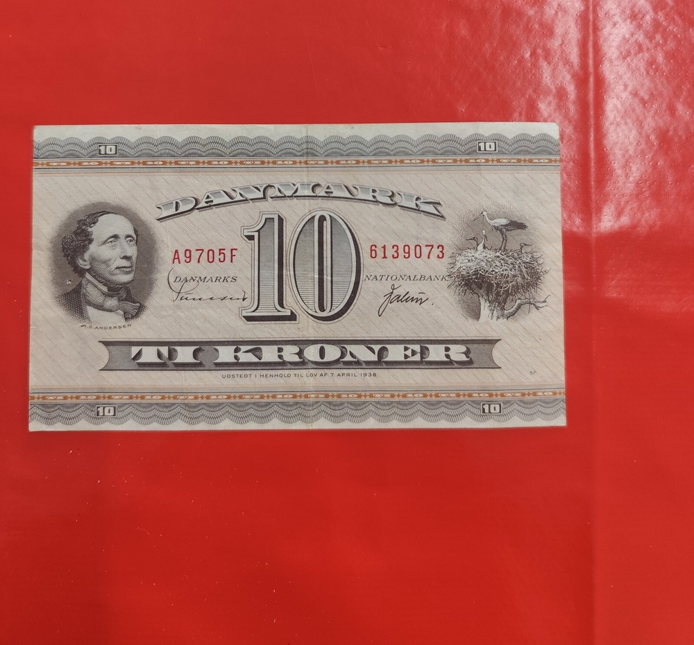 Denmark Banknote 10 Kroner 1936