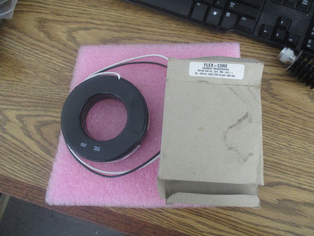 Flex-Core Cat. #: 7RL-401-1 Current Transformer. New Old Stock